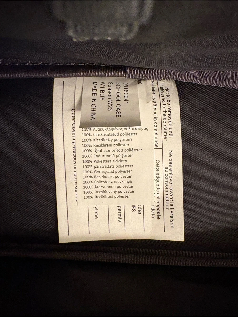 Dakine School Pencil Case Zip Up Travel Case